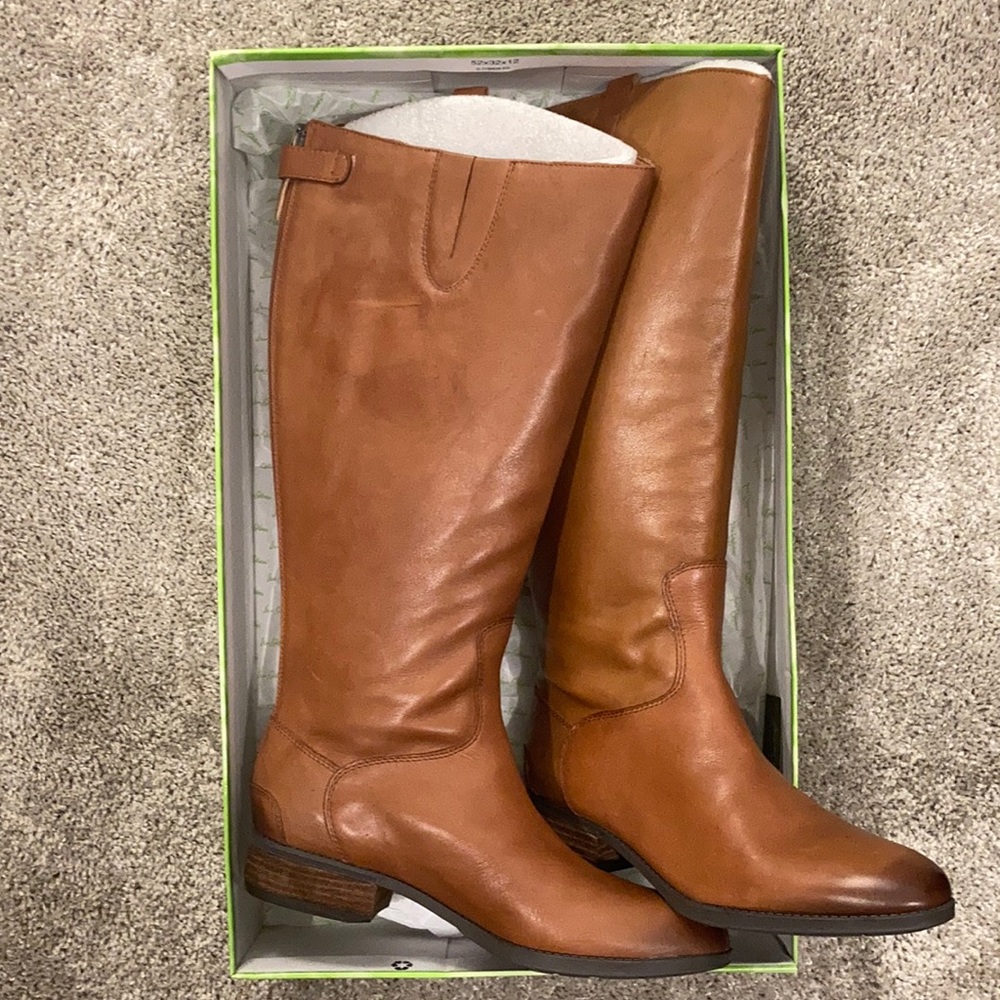 Sam Edelman Penny Boot Wide Calf Size 10
